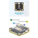 Wholesale Foxeer Reaper F4 128K 65A BLHELI32 4in1 Brushless ESC 3-8S DSHOT1200 RC FPV Racing Drone DIY Stack